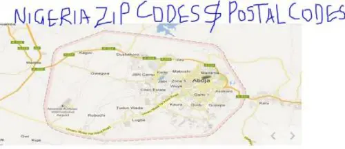 Postal Codes & Zip Codes Of 36 Nigeria States, LGC