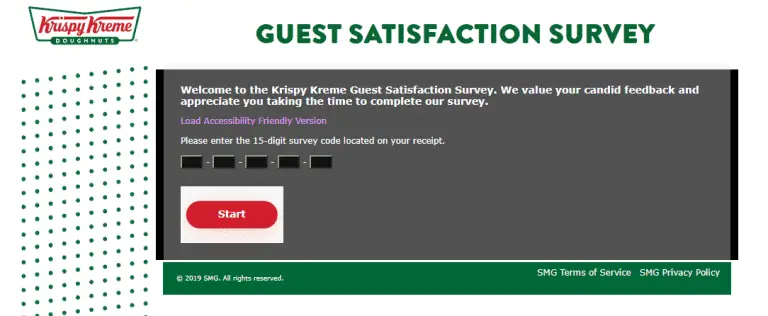 Krispy Kreme Customer survey