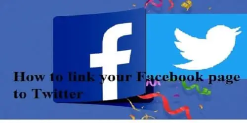 How to link your Facebook page to Twitter