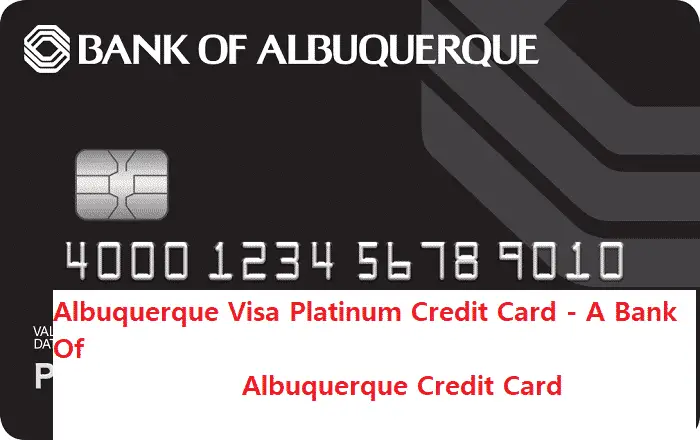 Albuquerque Visa Platinum Credit Card