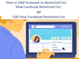 How to Add Someone to Restricted List – View or Edit Your Facebook Restricted List