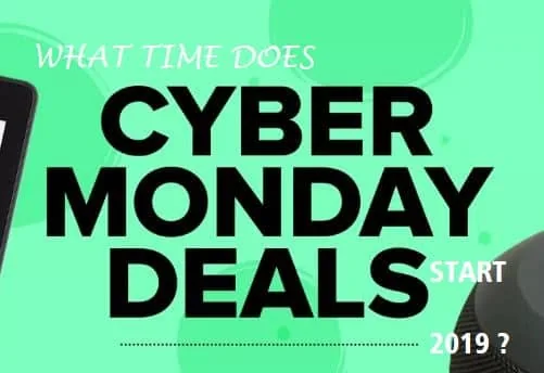 What Time Does Cyber Monday Start 2022
