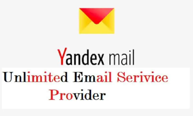 Yandex Russian Unlimited Storage Email- Email Service Provider Here
