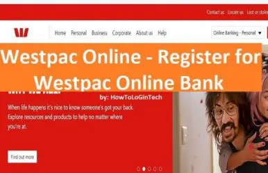 Westpac Online - Register for Westpac Online Bank