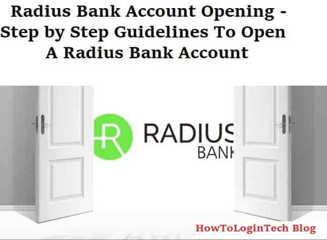 Radius Bank Account Opening 2021 [Step by Step Guidelines]