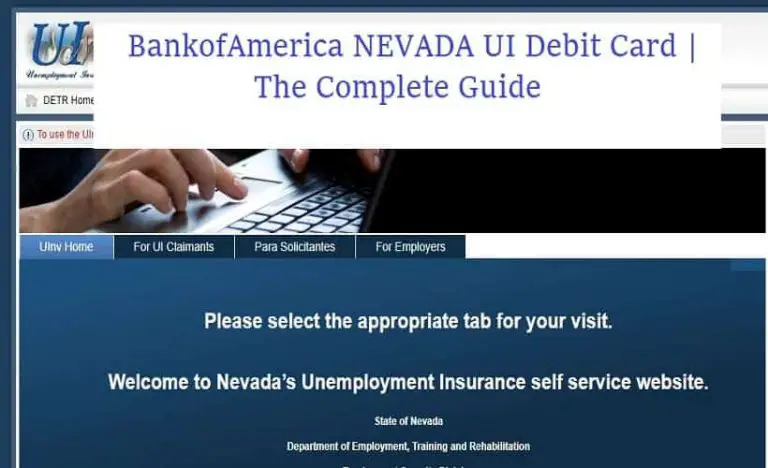 BankofAmerica NEVADA UI Debit Card | The Complete Guide