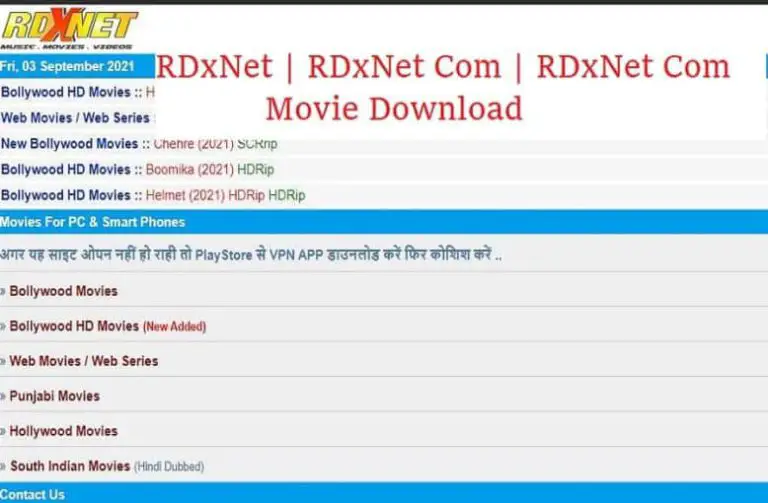 RDxNet 2021 | RDxNet Com | RDxNet Com Movie Download