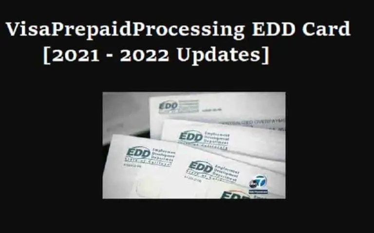 VisaPrepaidProcessing EDD Card [2021 November Updates]