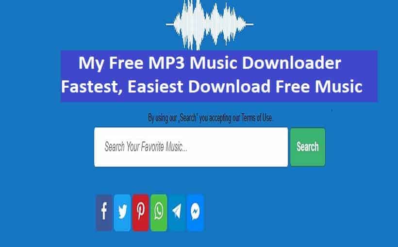 My Free MP3 Music Downloader - Fastest, Easiest Download Free Music