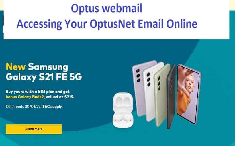 Optus webmail - Accessing Your OptusNet Email Online