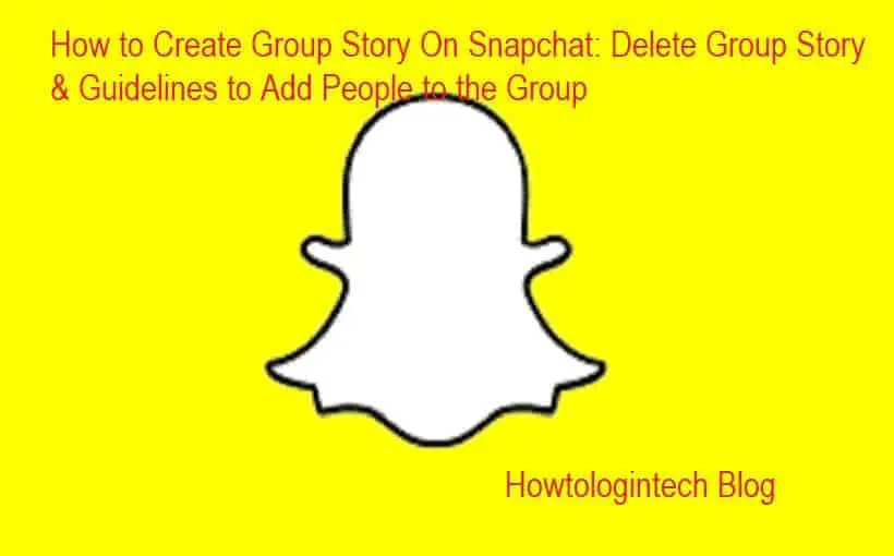 Group Story On Snapchat: Create, Delete & Add Users