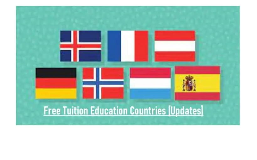 Free Tuition Education Countries [Updates]