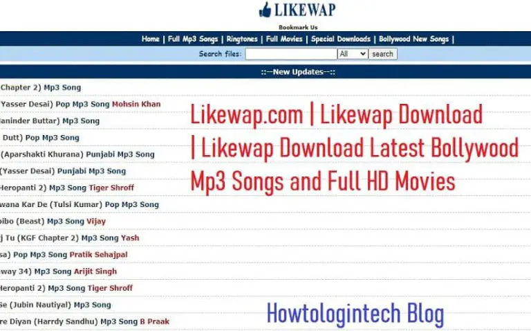 Likewap 2022 Download Latest Mp3 Song, HD Movies