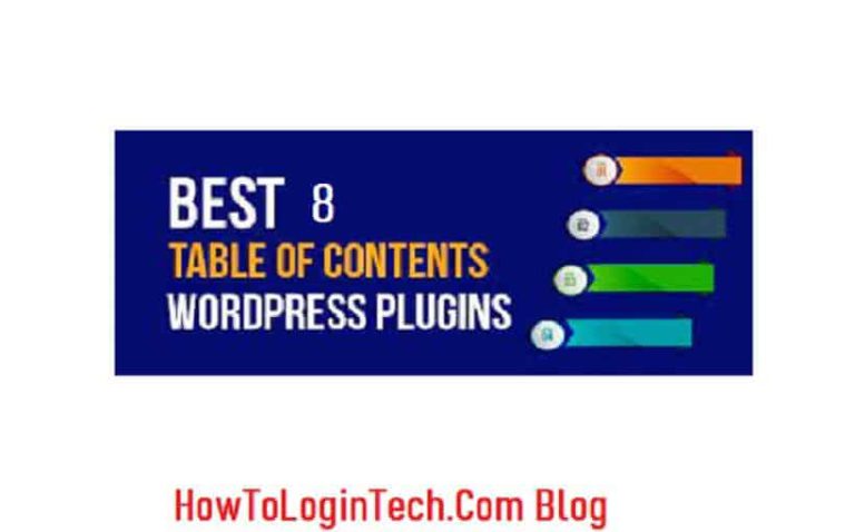 Table of Contents WordPress Plugins | The Best 8 Table of Contents