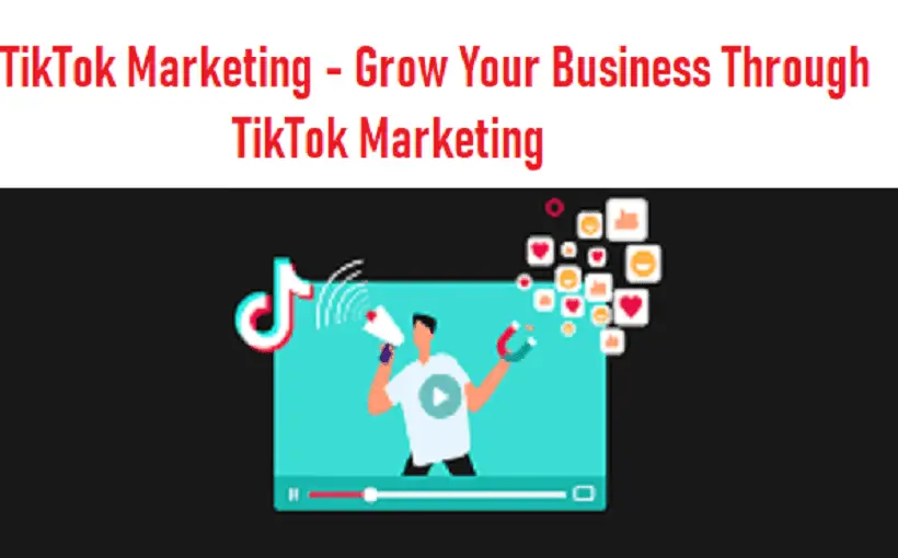 TikTok Marketing - Grow Your Business Through TikTok Marketing