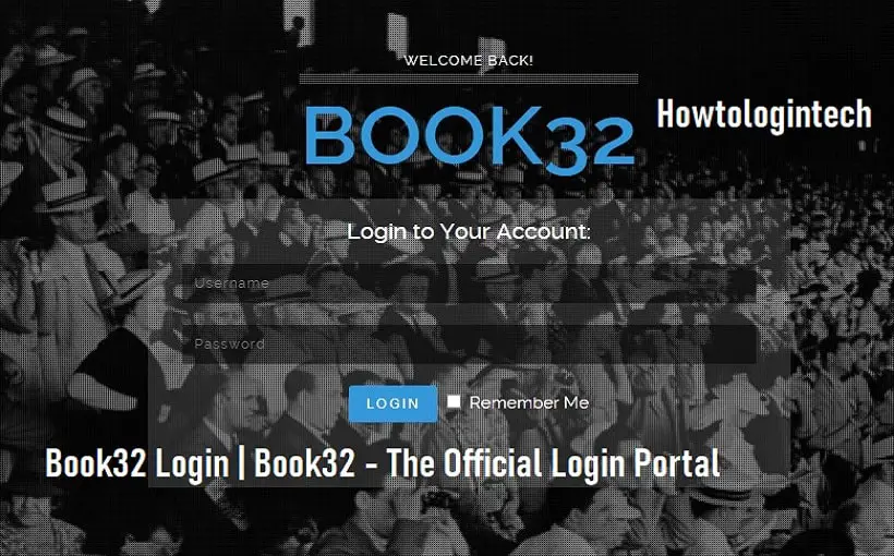 Book32 Login | Book32 - The Official Login Portal